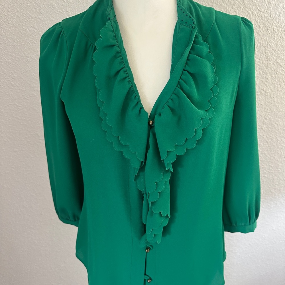 HD in Paris Vibrant Green Blouse